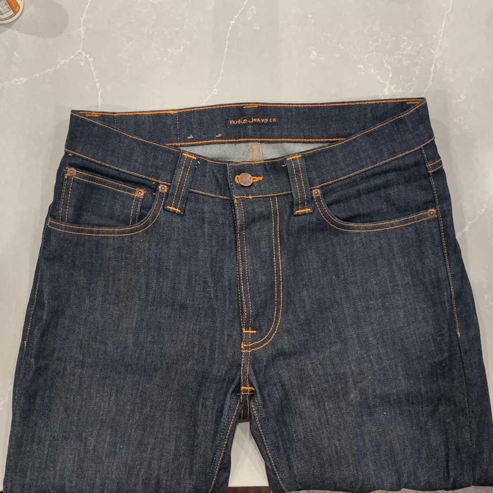 Nudie Jeans in Dark Wash (Size 32x34)